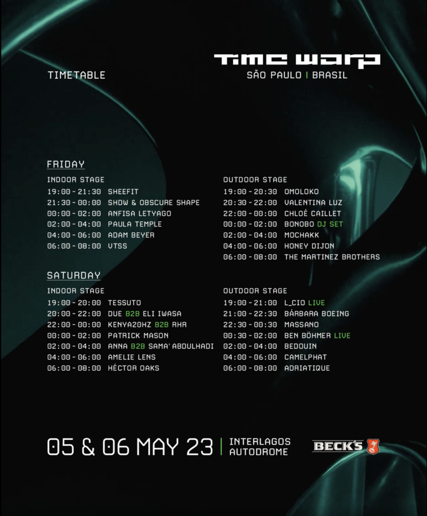 Time Warp Brasil 2023 - playlist by Entourage